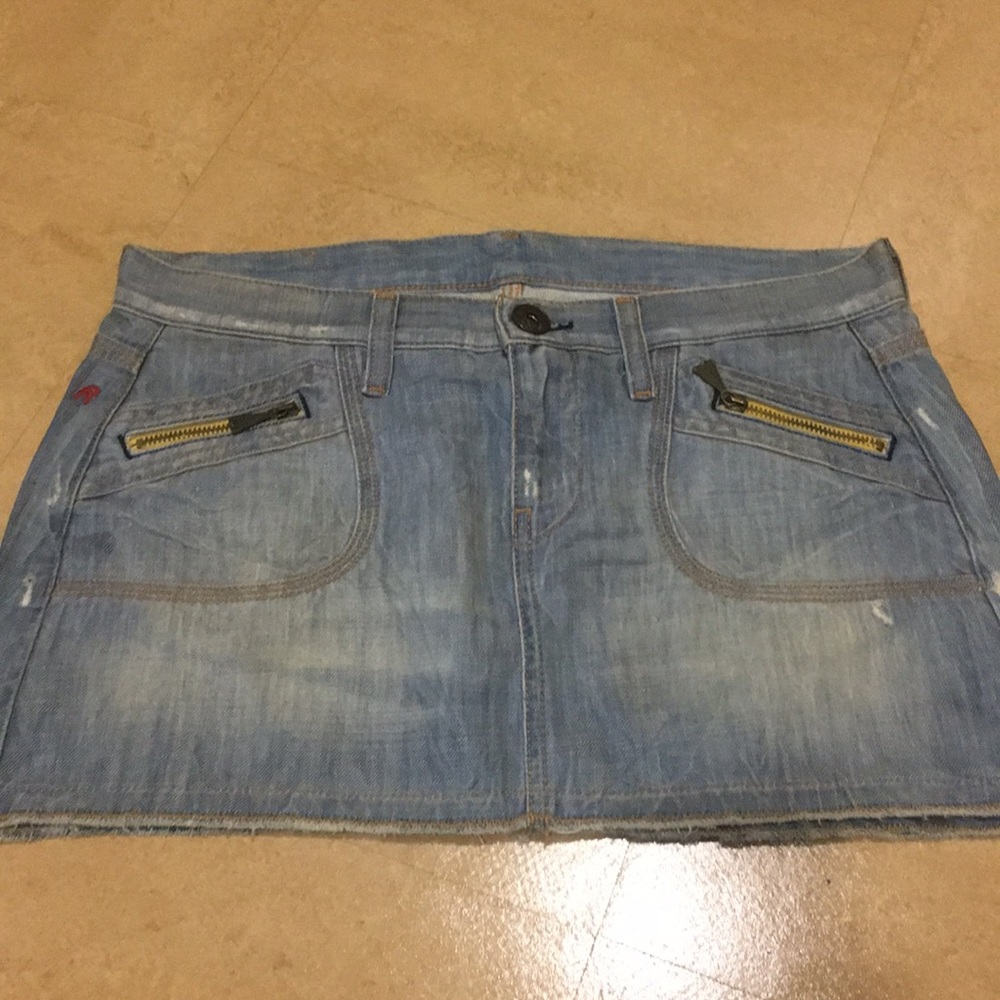 Replay denim skirt size 28